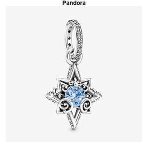 Pandora Disney Cinderella Blue Star Pendant
